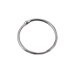 thumbnail image 1 of Anillo de cortina de ducha de metal, fácil de abrir y cerrar, paquete de 20 hebillas de anillo de cortina de plata de 2 pulgadas para baño LingWen 9024719131887, 1 of 4