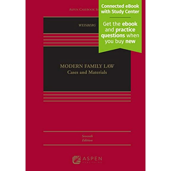 Pre-Owned Modern Family Law: Cases and Materials [Connected eBook with Study Center] (Aspen Casebook), 9781543804591, 1543804594, Hardcover, 7 edition