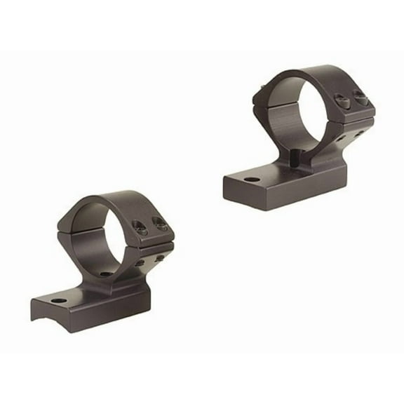 Talley Lightweight 2-Piece Scope Mount 1" Extended Rings Savage 10 Through 16, 110 Through 116 Flat Rear (6-48 Screws) Matte Black Low