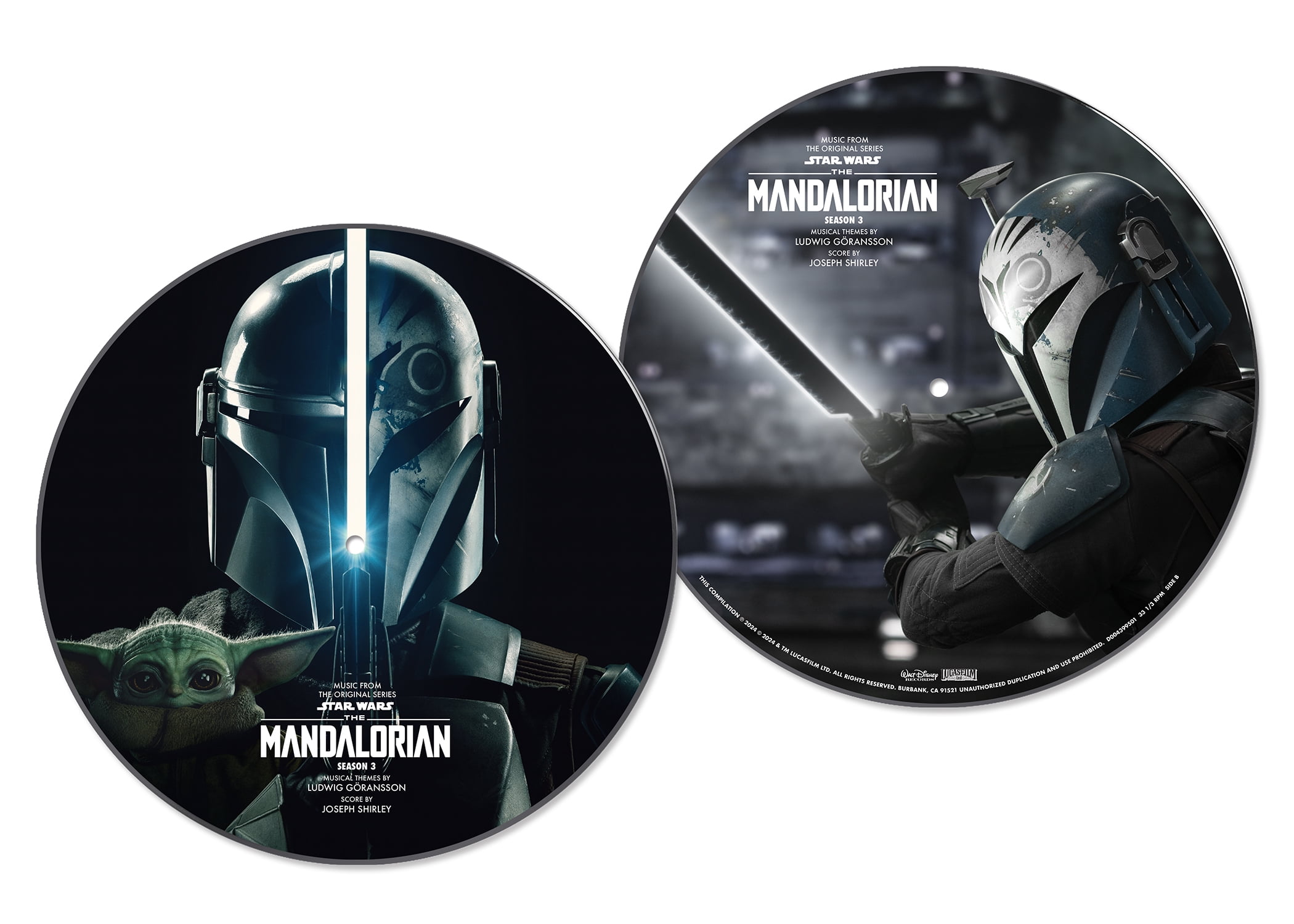 Star wars Mandalorian Sound Track picture hot disc