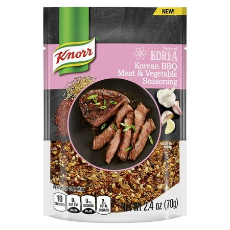 Knorr Taste of Korea World Flavor Seasonings No Artificial Preservatives, No Added MSG Meat & Vegetable Seasoning No Added Salt 2.4 oz