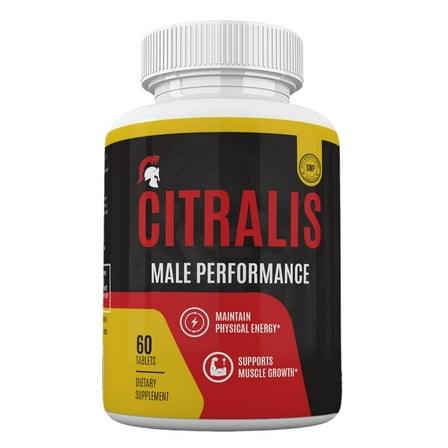 Citralis Pills Advanced Formula, Citralis Male Supplement for Strength & Performance