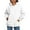 White, variant on Hoodies for Women Fleece Hooded Sweatshirts Oversized Pullover Long Sleeve Ladies Tops with Pocket