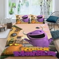 thumbnail image 2 of Monstruo Robot Conjunto de sábanas temático, trío de piezas, cómodo y amigable con la piel, diseño único, regalo de decoración para el hogar para familiares, amigos y fans,140cm *210cm, 2 of 6