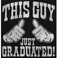 thumbnail image 2 of This Guy Just Graduated Graduation Men's Crewneck Sweatshirt Brisco Brands L, 2 of 6