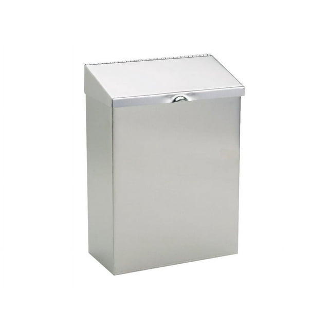 HOSPECO Réceptacle de Déchets Hygiéniques Féminins ND-1E - Poubelle - Acier Inoxydable