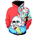 thumbnail image 1 of Nuevas sudaderas con capucha de calavera Undertale 2020, nuevo diseño, patrón Sans, impresión 3D, moda para hombres y mujeres, sudaderas con capucha, tops, ropa para hombres054XL Deng Xun unisex, 1 of 2