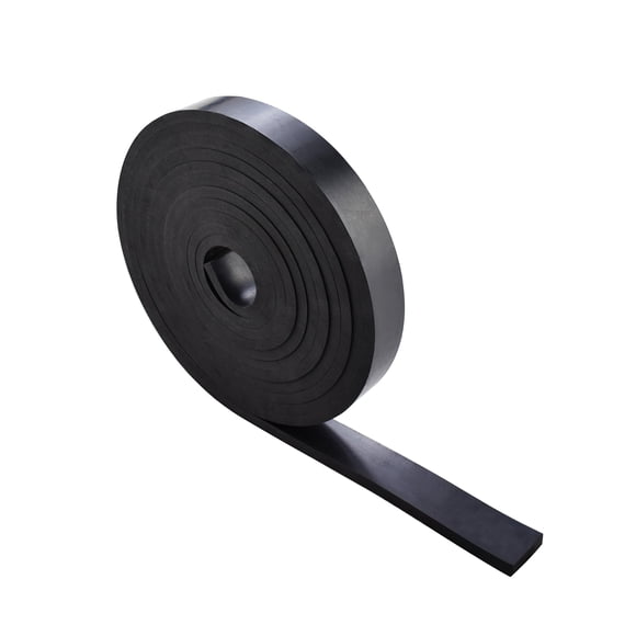 Tiras de goma TEKDOE de neopreno de 0,6 cm de grosor, 2,5 cm de ancho y 3,7 m de largo