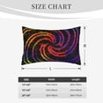 thumbnail image 4 of Yiaed A Bright Abstract Print Brushed Microfiber Envelope Pillowcases, Standard,Envelope Closure Pillow Cases(Without Pillow Core)-20"x30", 4 of 6