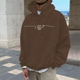 thumbnail image 6 of Jesus Hoodie Mens Letter Print Soft Hooded Sweatshirt Long Sleeve Relaxed Fit Casual Streetwear Men's Fashion Hoodies Sweatshirts, 6 of 9