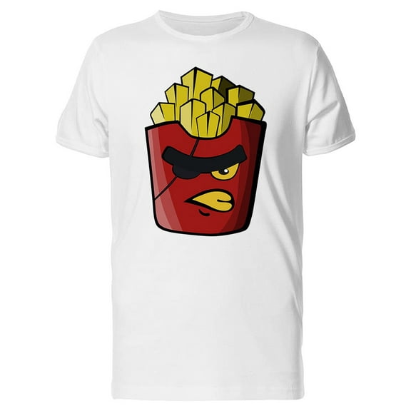 Evil French Fries T-Shirt Men -Image by Shutterstock, Male 4X-Large