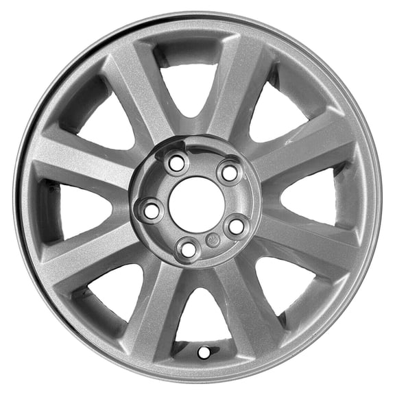Remanufactured Painted Silver Aluminum Wheel 16 x 6.5 9597212 fits 2005-2009 Buick Allure