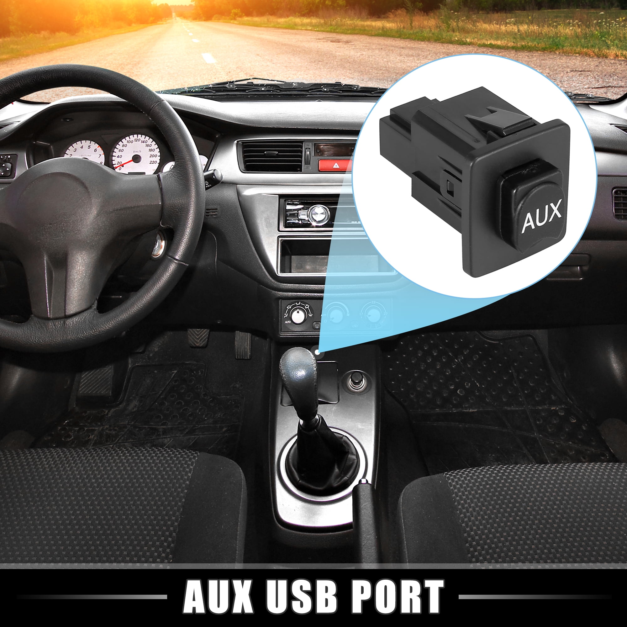 39112-TA0-A01 Auxiliary Plug Port Socket Aux Port for Honda Accord Pilot Accord Crosstour