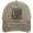 Khaki, variant on Washed Printed Old School Baseball Cap – Vintage Retro Style Cotton Hat with Adjustable Fit for Men and Women