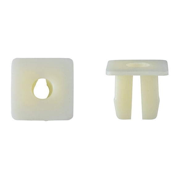 Muela Bisel Faro 2 Patas Sujeauto Chrysler Nylon Blanco GENERICO