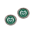 thumbnail image 2 of NCAA Colorado State Prime Post Hard Insert Earring, 2 of 2