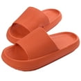 thumbnail image 1 of Pillow Slides for Women Men Summer Slip On Slides Soft Thick Sole Non Slip Shower Sandals, 1 of 8