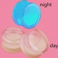 thumbnail image 4 of Ayyufe Unisex Glow in the Dark Double Flared Saddle Ear Gauge Plug Body Piercing, 4 of 6