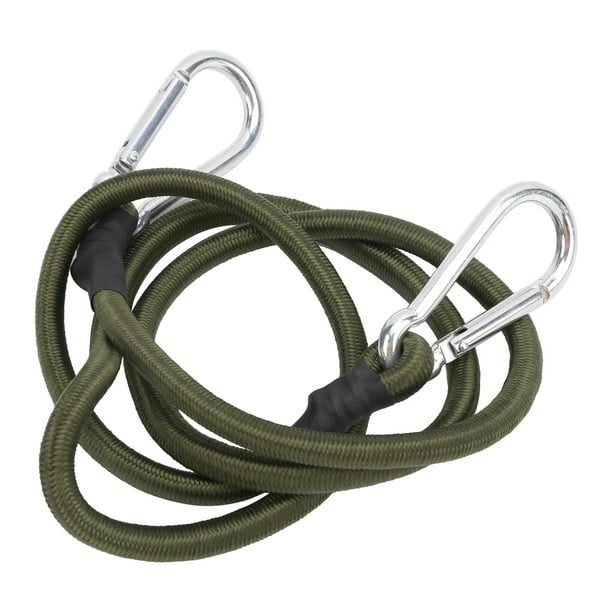 Peahefy Bungee Cord With Mini Carabiner Hooks,Elastic Rubber Cords