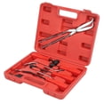 thumbnail image 1 of 8PCS Drum Brake Puller Tool Kit Universal 45 Steel Oxidation Chromate Coating with Storage Box, 1 of 5