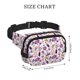 thumbnail image 4 of Balery Wine Mochila Cinturón para Mujeres y Hombres, Bolsa de Cintura Impermeable de Doble Capa con Correa, 4 of 9