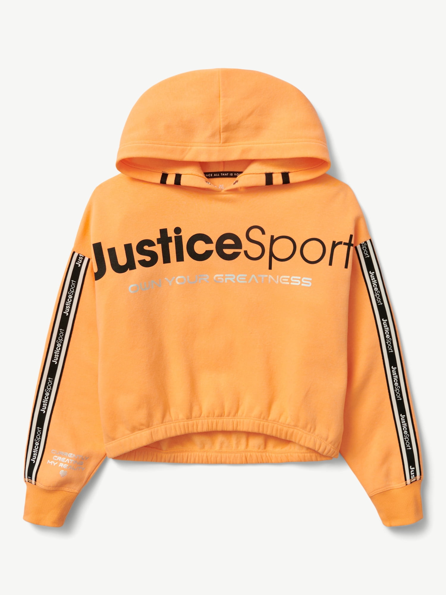 Justice Girls J-Sport Cinch Hem Hoodie, Sizes XS-XLP