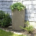thumbnail image 3 of Good Ideas IMP-C90-SAN Impressions Tree Bark Rain Barrel, 90-Gallon, Sandstone, 3 of 5