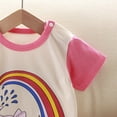 thumbnail image 7 of Sopiago Baby Boys Short Sleeve Romper Summer Infant Onesie Unisex Newborn Baby Clothes Baby Clothes Boy Pink,3-6 Months, 7 of 7
