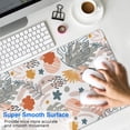 thumbnail image 4 of Experience Comfort and Control with Abstract Art Large Desk Mat | Non-Slip Rubber Base | Waterproof | Boho Leaves Design | Fits Office Laptop | 31.5 X 11.8 Inch, 4 of 7