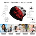 thumbnail image 7 of Multifunction Beanie Hat Polish Flag White Eagle Beanie Hat Scarf Stretch Skull Cap For Women Men, 7 of 7