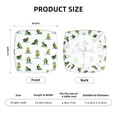 thumbnail image 6 of Lsque Cute Avocado Yoga Printed Square Couch Cushion Covers, Floral Sofa Cushion Covers Replacement, Stretch Couch Covers for Couch-16.9in, 6 of 9