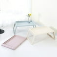 thumbnail image 3 of 1Pack Pink Plastic Foldable Bed Table for Decoration Display 21.3x14.1x10.8in, 3 of 4