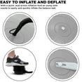 thumbnail image 3 of RDX Exercise Ball Anti-Burst Extra Thick PVC Material, Soft Swiss Balance Ball with Quick Pump for Yoga Pilates Stretching Fitness Birthing Pregnancy Office Home Gym Workout Training, Supports 250kgs, 3 of 10