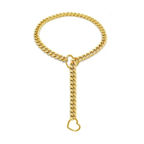 CIYISON Rocker Chic Heart Pendant Necklace with Adjustable Chain for Trendy Women Look