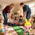 thumbnail image 1 of karymi Easter Bunny Mini Golf Game Set Portable Indoor Family Activity with Course Clubs Balls for Childrens Party Skill Development Holiday Entertainment Room Decor Family Gifts, 1 of 6