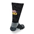 thumbnail image 2 of Men's ISlide Black LSU Tigers Eye Logo Sock & Slide Bundle, 2 of 2