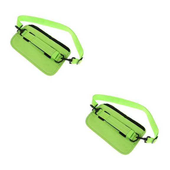 MLINS 2pcs Compact Golf Bag With Adjustable Strap - Golf Carry Bag Lightweight Foldable Travel Sunday Golfs Case With Strap Waterproof Sunday Bag For Driving Range And Travel