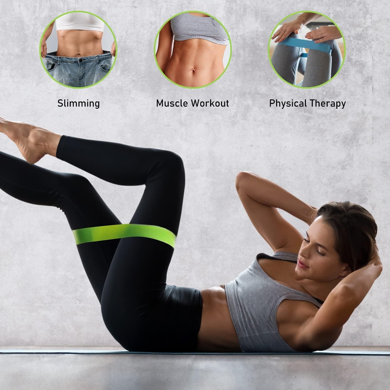 Ustris 5-Pack Natural Latex Resistance Bands photo 5