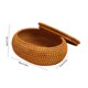 thumbnail image 3 of Cesta de mimbre con tapa para almacenamiento.Cesta de madera tejida para ropa,mantas y toallas.Cesta de almacenamiento decorativa para sala de estar,dormitorio,baño y entrada., 3 of 6