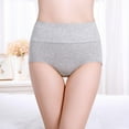 thumbnail image 2 of Womens Cotton Underwear High Waist Postpartum Panties Full Coverage Soft Comfortable Briefs Panty, 2 of 10