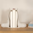 thumbnail image 2 of Creative Co-Op Whale-Shaped Cast Iron Bookends in Grey Finish, 2 of 6