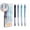 C, variant on Dvruxg 0.5mm Erasable Pen Refills – 40ml Heat-Erasable Gel Ink Refills in Crystal – Comfort Grip, Hot Erase Technology – Set of 4 Pens