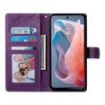 thumbnail image 3 of Case for FOXDOCK Motorola Moto G Play 2024 4G Wallet Case – Premium Leather, 3 Card Slots, Shockproof Protection, 3 of 5