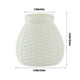 thumbnail image 3 of XGFHYJEH Vase, Flower Vase, Vase Decor, Plastic Vase, Spring Vase, Short Vase, Bouquet Vase, Flower Vases Clearance, Flower Vase Decor, Vase Decorations Clearances, Plastic Vase for Flowers, 3 of 6