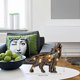 thumbnail image 5 of Howling Wolf Figurine Wooden Wolf Ornament Wolf Silhouette Decor Collectible Art Gifts With Led String Lights For Home Shelf Table Christmas Decor, 5 of 5