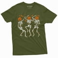 thumbnail image 6 of Funny Dancing Skeletons Shirt Halloween Joke Shirt Humorous Gifts Halloween Skeleton Shirts (X-Large Grey), 6 of 7