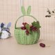thumbnail image 5 of Fasiaou Eggs Easter Basket Stuffers Easter Decorations Easter Woven Bunny Basket Long Ears Bunny Storage Basket Tote Bag Easter Eggs Storage Basket Kids Gift Storage Tote Bag, 5 of 8