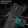 thumbnail image 4 of Case for Motorola Moto G Power 2022 (Not 2021) with Slide Camera Cover, Heavy Duty Protection Phone Case Cover with Magnetic Ring Kickstand for Motorola Moto G Power 2022      Blue, 4 of 8