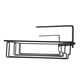 thumbnail image 4 of Ratina de Almacenamiento de Vidrio de Vino Ajustable Iron 3 Ranuras Debajo del Gabinete Soporte de Colgilla de Copa de Vino para Barra de Cocina, 4 of 7