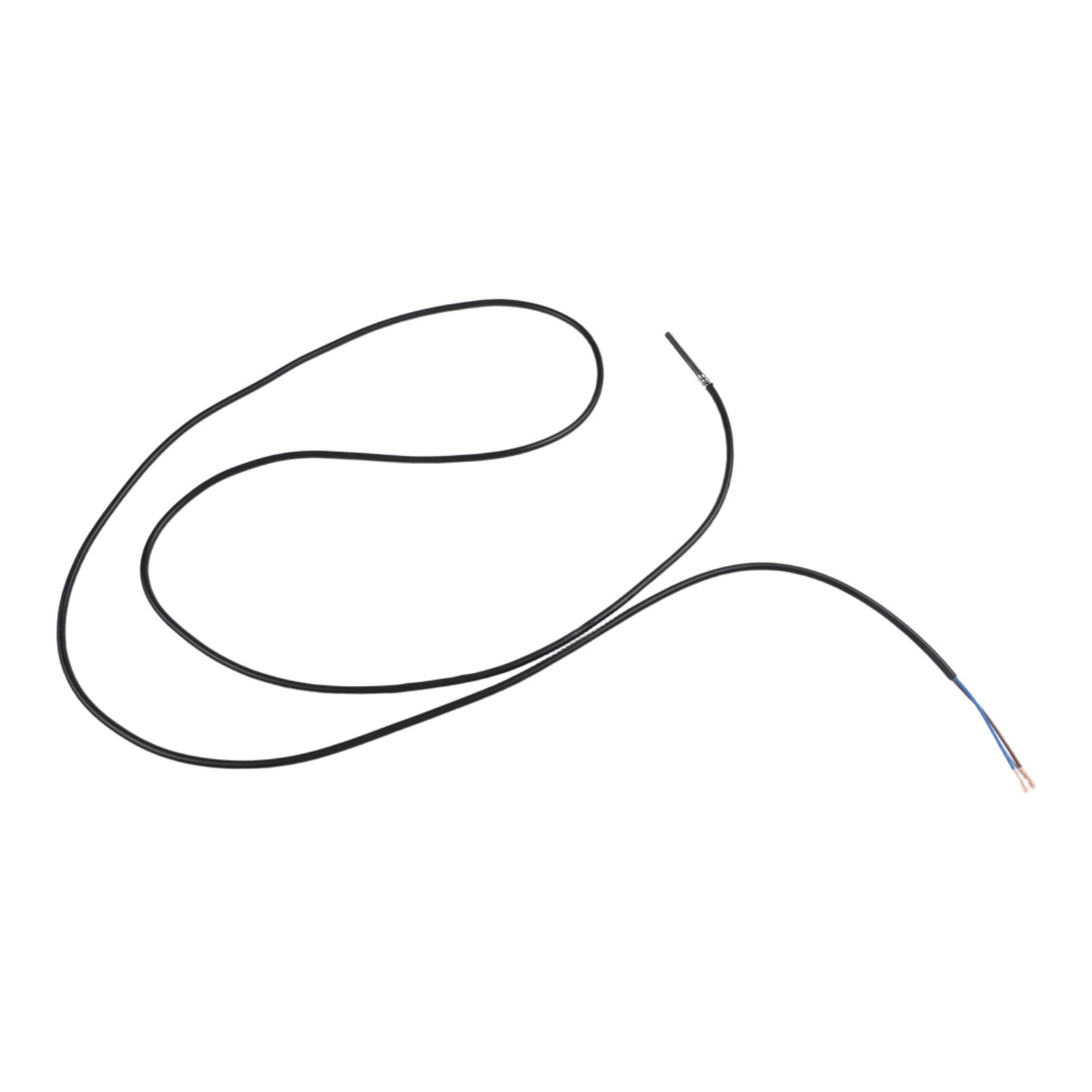 Precise 304 Stainless Steel Temperature Sensor for Air Source and Water Tank Waterproof NTC Thermistor Probe with Dual Channel Design Robust Construction for Humid Conditions 3 Meters